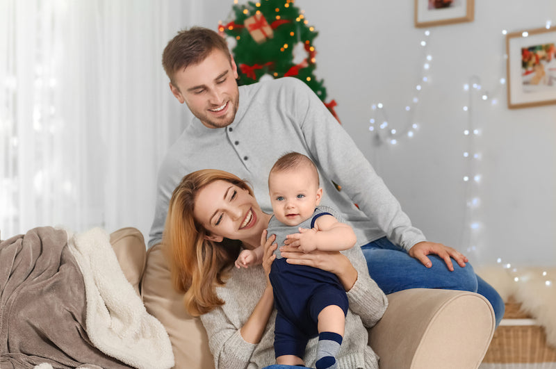 Ideas para celebrar la primera navidad con tu bebé