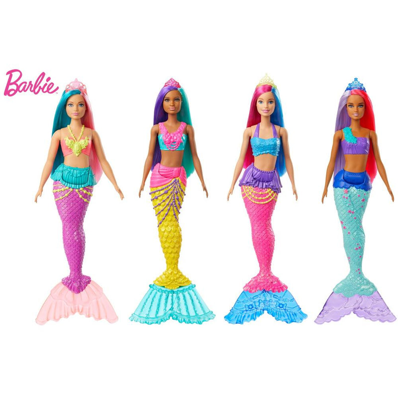 Barbie Dreamtopia Sirena Cabello Azul/Rosado