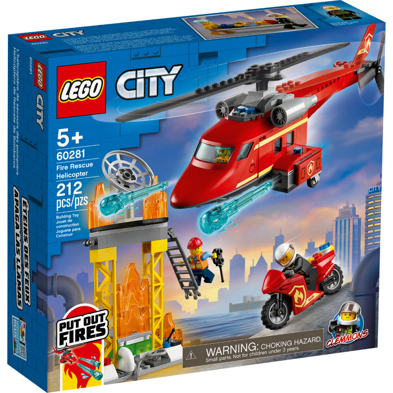 LEGO® City: Helicóptero De Rescate De Bomberos_001