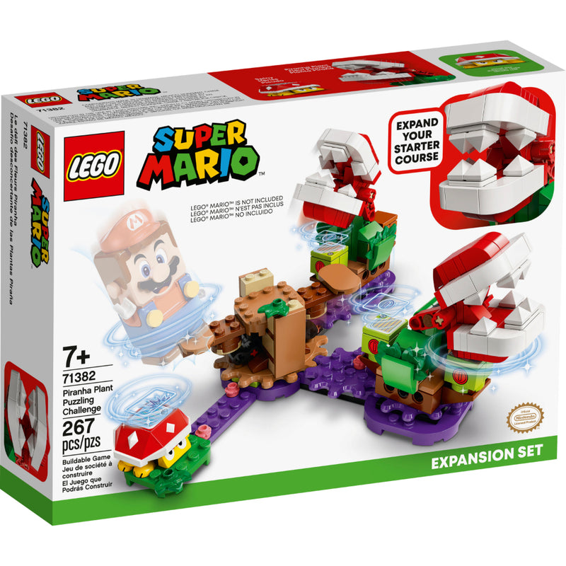 LEGO® Super Mario™: Set De Expansión: Desafío Desconcertante De Las Plantas Piraña_001