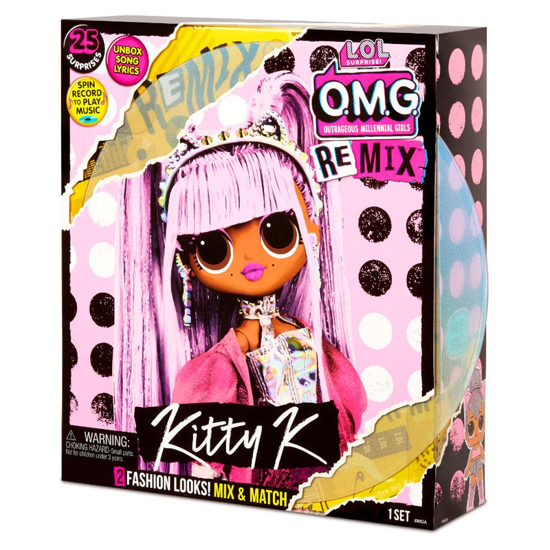 L.O.L. Kitty K Remix Muñeca Sorpresa OMG