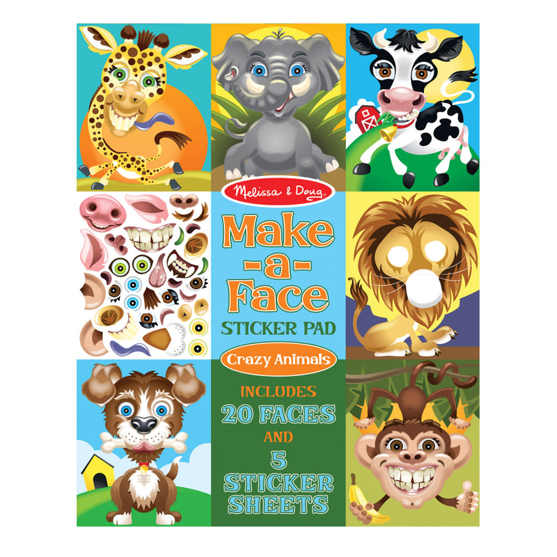 Crea Caras Animales Con Stickers